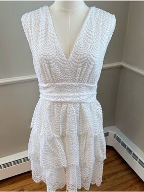 Lilly Pulitzer Faye Lace Ruffle Dress